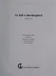 To Kill A Mockingbird