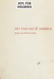 Art and Life in America