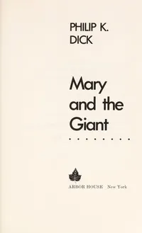 Cover of Mary and the giant