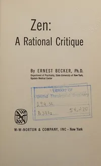 Cover of Zen