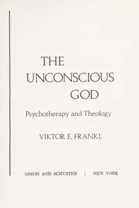 Cover of Der unbewusste Gott
