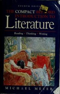 Cover of The compact Bedford introduction to literature--Fourth edition