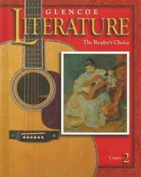 Cover of Glencoe literature--the reader's choice--course 2