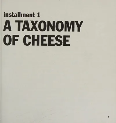 Cover of For the love of cheese