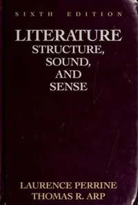 Cover of Literature--Structure, Sound, and Sense--Sixth Edition