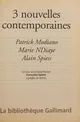3 Nouvelles Contemporaines