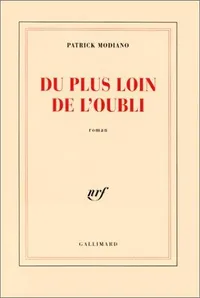 Cover of Du plus loin de l'oubli