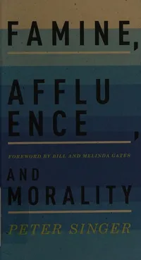 Cover of Famine, affluence, and morality