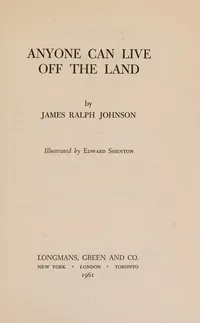 Cover of Anyone Can Live Off the Land