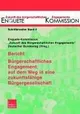 B urgerschaftliches Engagement und Zivilgesellschaft