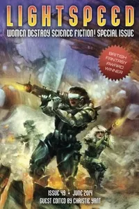 Cover of Lightspeed Magazine, June 2014 (Women Destroy Science Fiction special issue) (Volume 49)