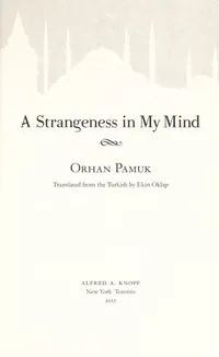 Cover of A Strangeness in My Mind