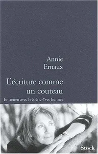 Cover of L' écriture comme un couteau