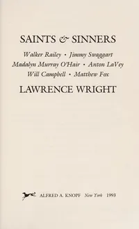 Cover of Saints & sinners