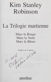 Cover of La trilogie martienne