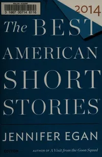 Cover of The Best American Short Stories 2014