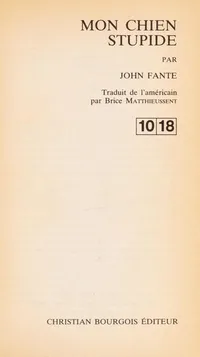 Cover of Mon chien stupide