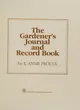 The gardener's journal and record book