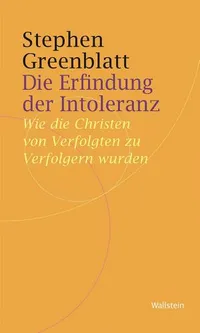 Cover of Die Erfindung der Intoleranz