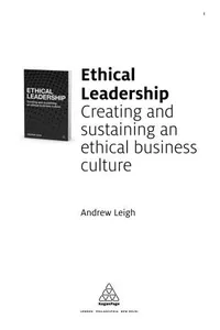 Cover of Ethical Leadership