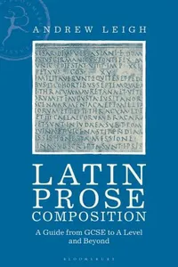 Cover of Latin Prose Composition