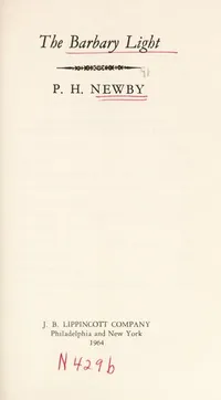 Cover of The Barbary light