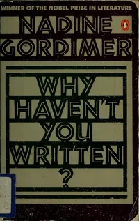 Cover of Why haven't you written?