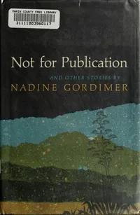 Cover of Not for Publication