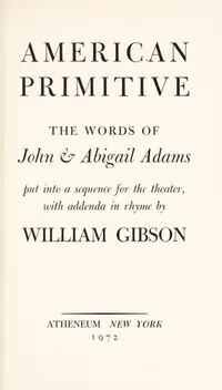 Cover of American primitive